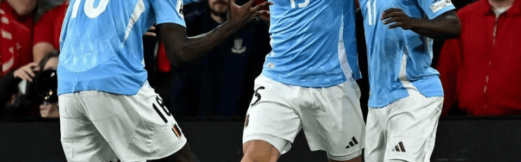 德布劳内双响，阿森纳锋霸将功补过，比利时4-2威尔士强势登顶第1