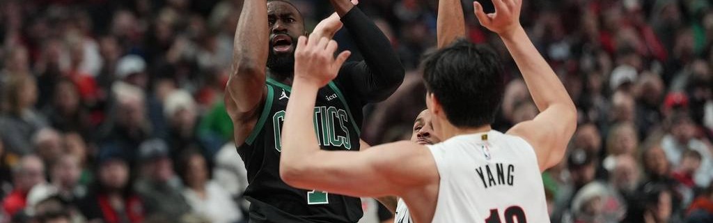 杨瀚森3分4板克林根18+18 开拓者擒绿军止三连败