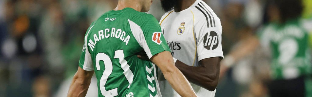 西甲-姆巴佩进球被吹+伤退维尼修斯破门 皇马1-1遭贝蒂斯绝平